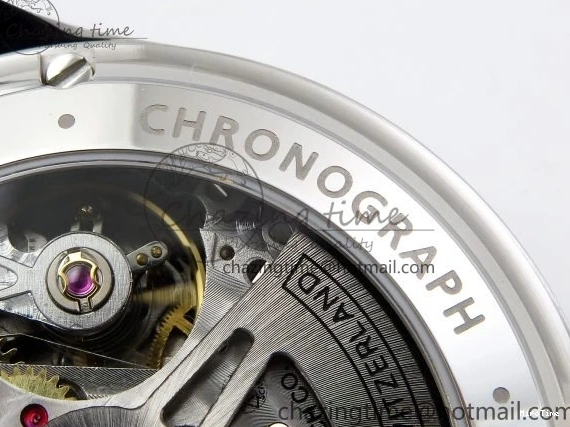 MIROTIME 0412 Casual Portuguese Chrono IW3716 Z+F 1:1 Best Edition White Dial on Blue Rubber Strap A 7016